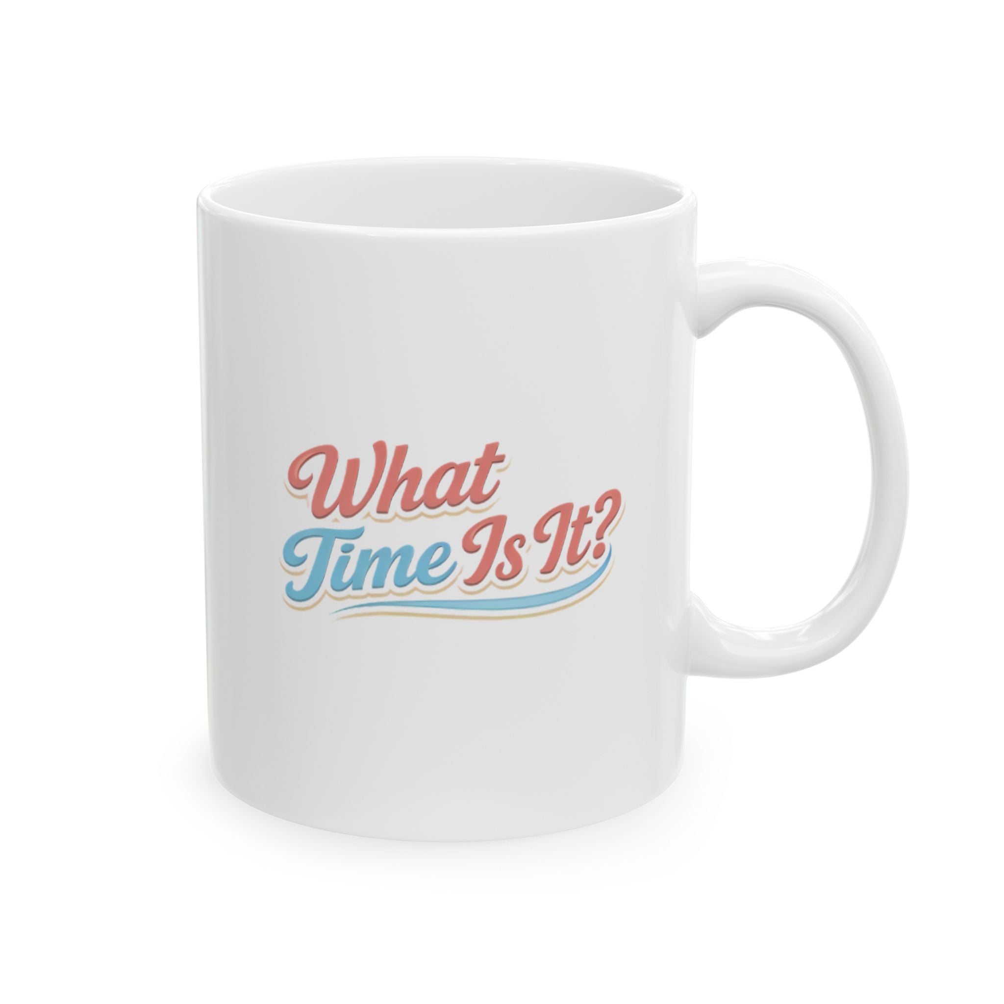 "It's Ice Cream Time — What Time Is It?" Mug