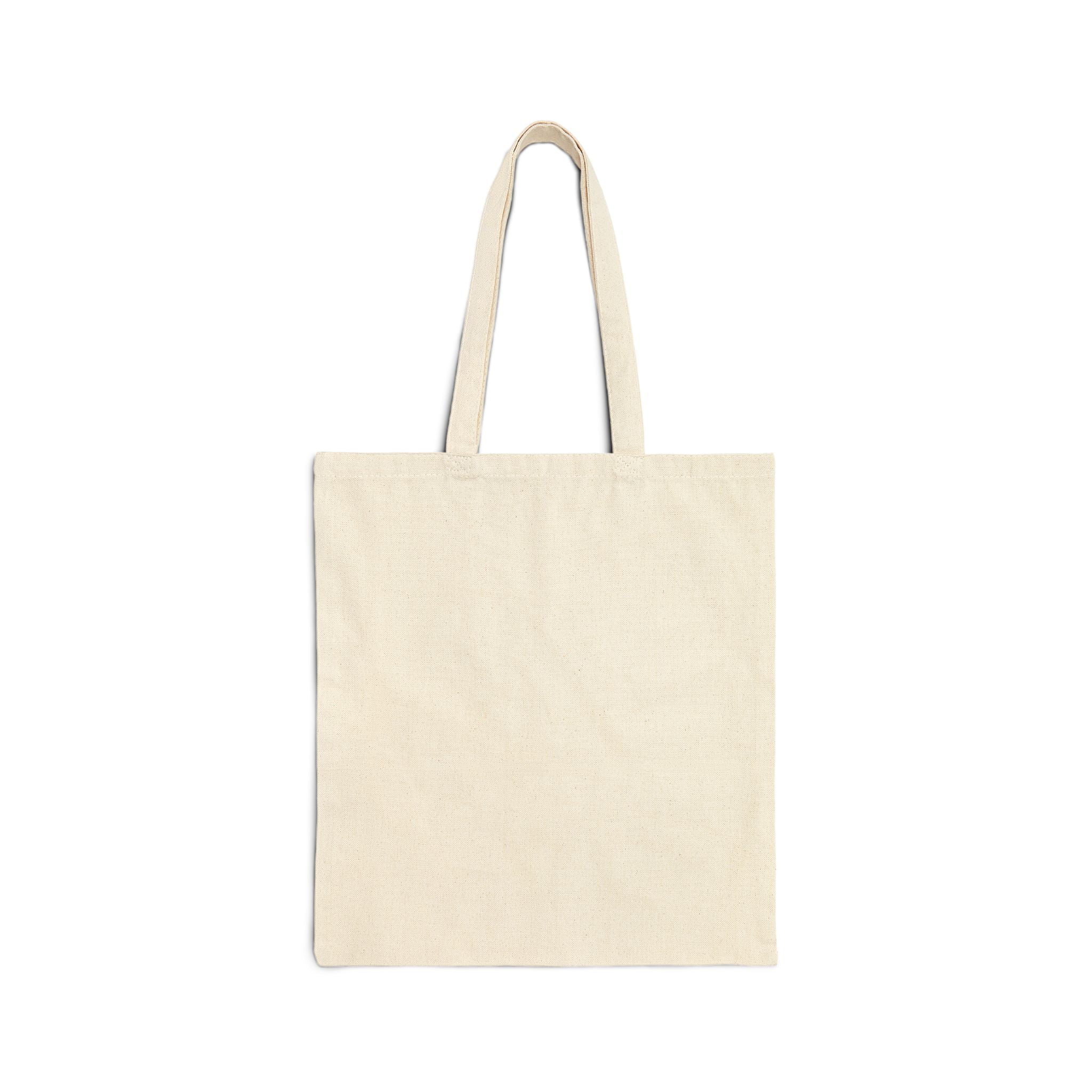 "It's Ice Cream Time - What Time Is It?" Cotton Canvas Tote Bag